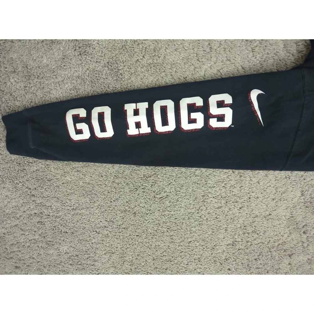 Arkansas Razorbacks T Shirt Mens S Long Sleeve NCAA 